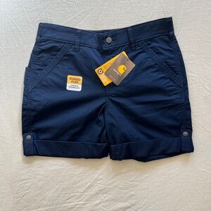 Women’s Carhartt Force Original Fit Ripstop Work Shorts Size 8 NWT